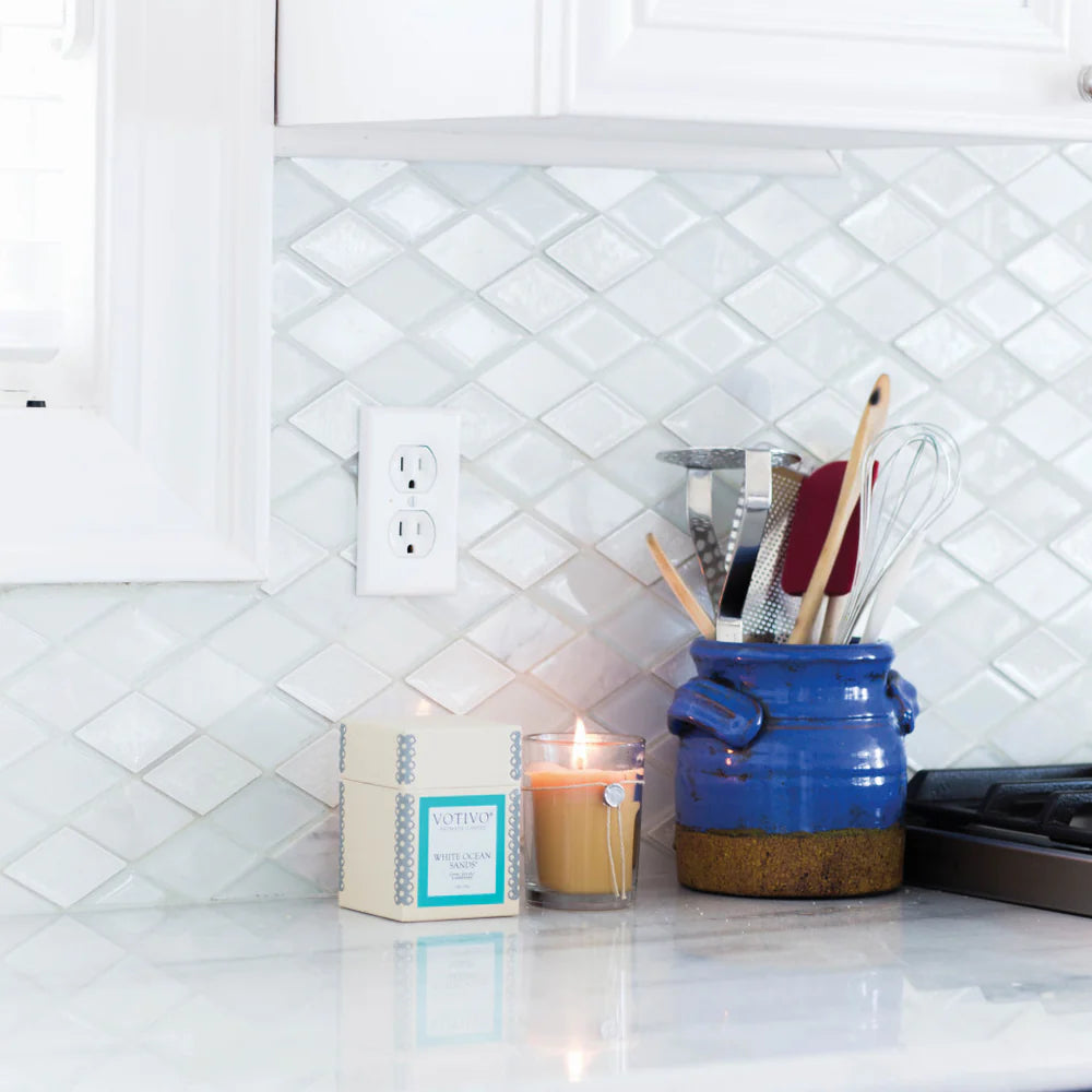 Votivo White Ocean Sands Aromatic Candle - 6.8 oz