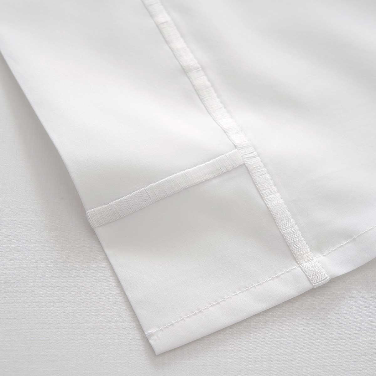 Yves Delorme Athena Flat Sheet - Blanc