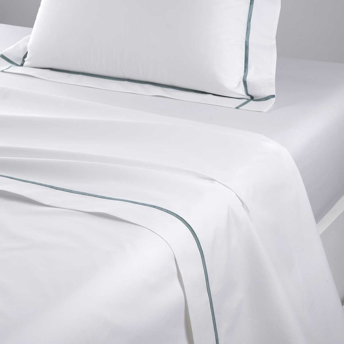 Yves Delorme Athena Flat Sheet - Fjord