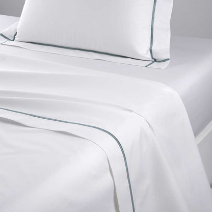 Yves Delorme Athena Flat Sheet - Fjord