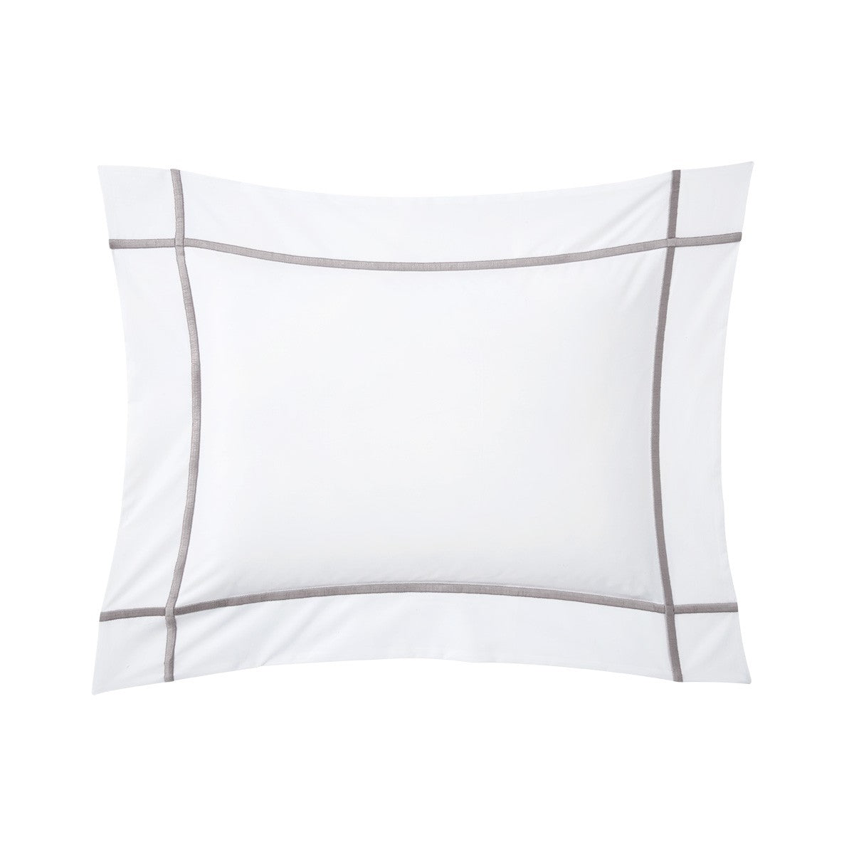 Yves Delorme Athena Sham -  Platine