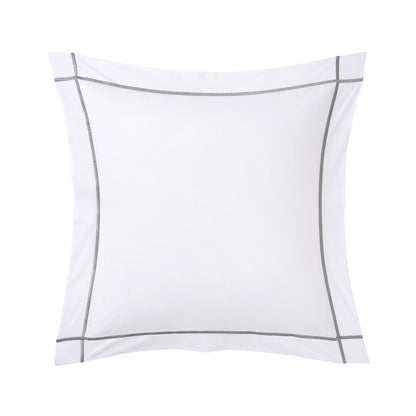 Yves Delorme Athena Sham -  Platine