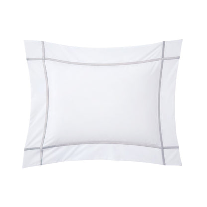 Yves Delorme Athena Sham -  Silver