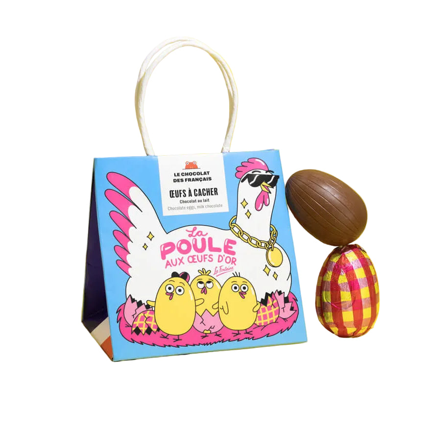 Le Chocolat des Francais Bag of 5 Easter eggs