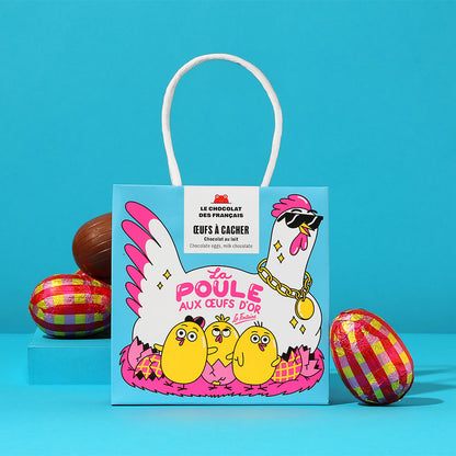 Le Chocolat des Francais Bag of 5 Easter eggs