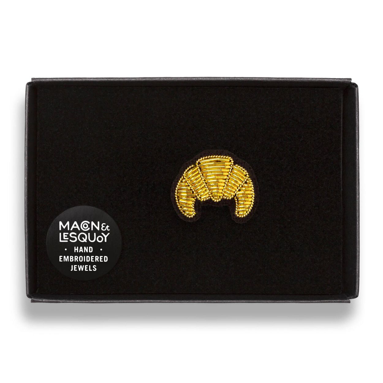 Macon & Lesquoy - French Croissant Brooch