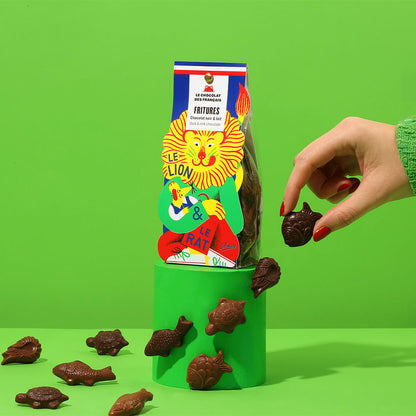 Le Chocolat des Francais Dark & Milk Chocolate Shapes