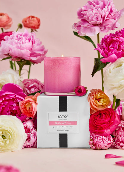 Lafco Duchess Peony Candle - Powder Room 6.5oz