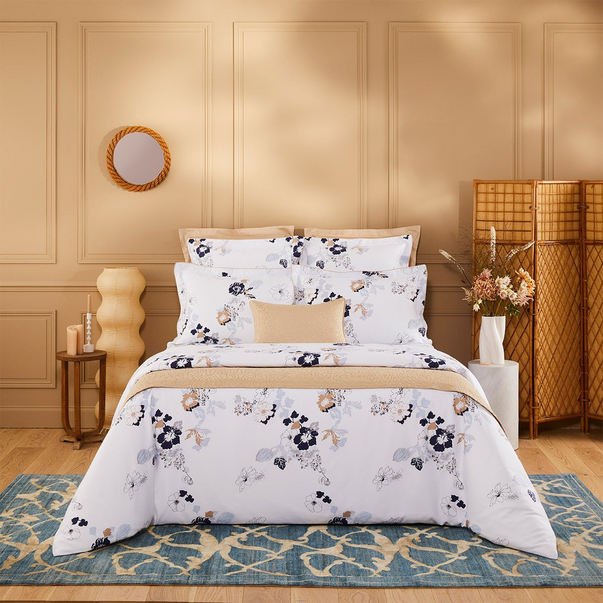 Yves Delorme Eclipses Flat Sheet - La Petite Maison