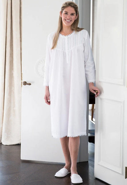Jacaranda Living Emily Nightgown Long Sleeve