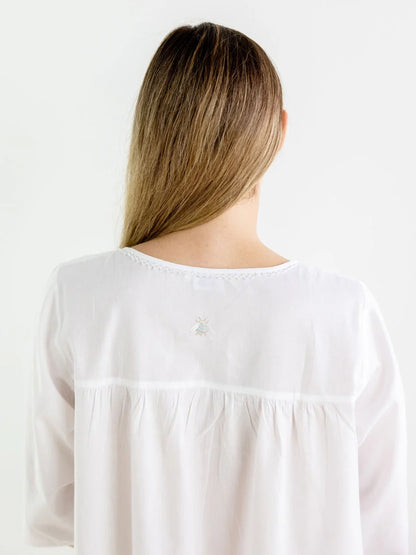 Jacaranda Living Bee Nightgown 3/4 Sleeve