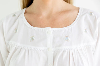 Jacaranda Living Bee Nightgown 3/4 Sleeve