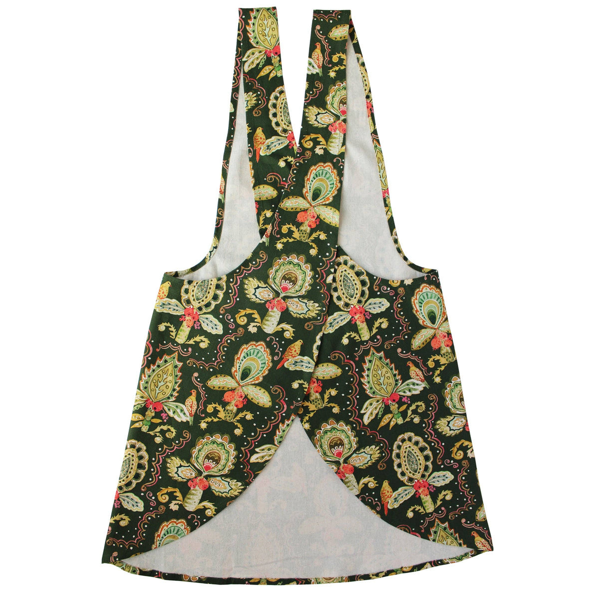 Betsy St. Claire Pinafore Apron- Le Jardin