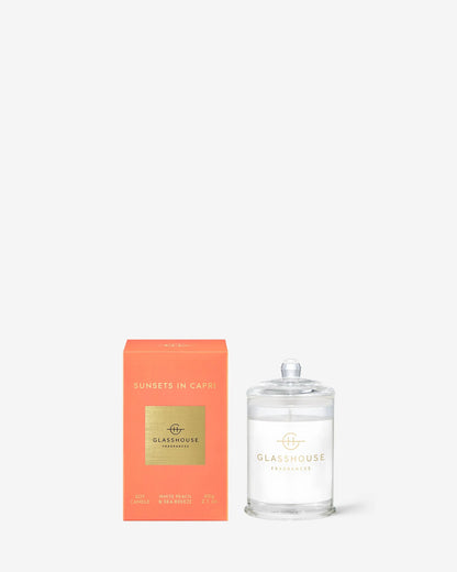 Glasshouse Sunsets in Capri Candle