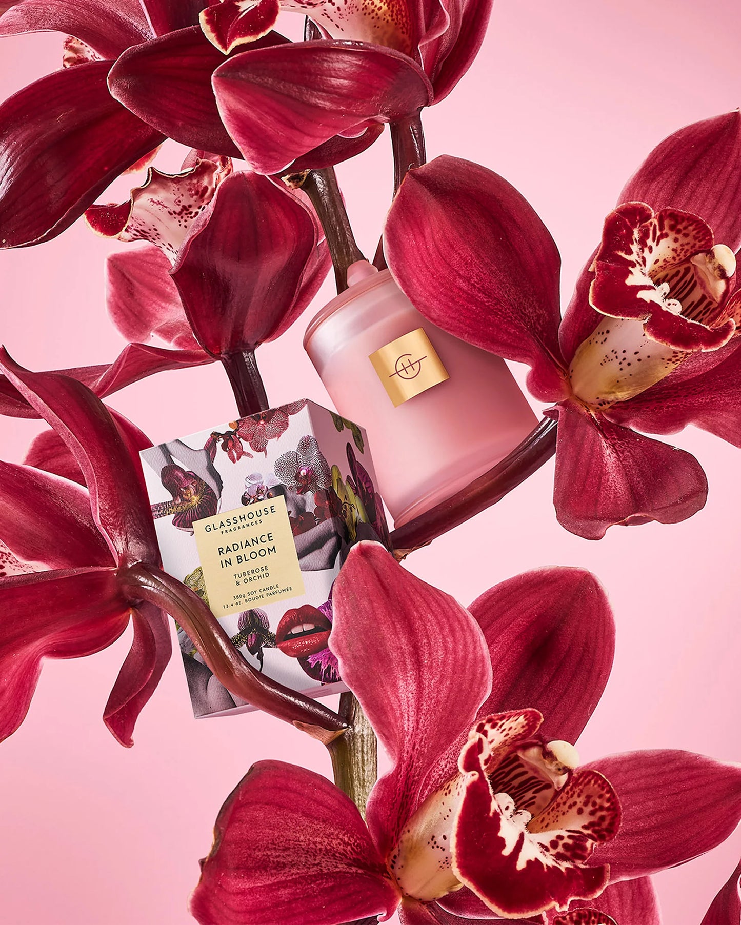 Glasshouse Radiance in Bloom Candle