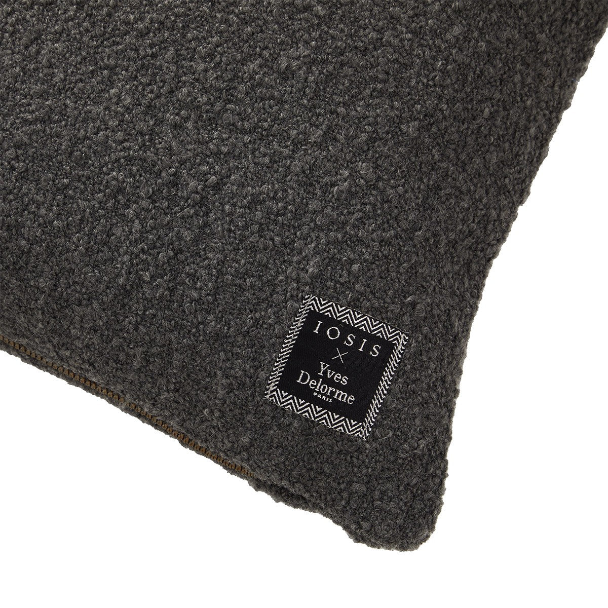 Yves Delorme Bouclette Decorative Pillow- Flanelle