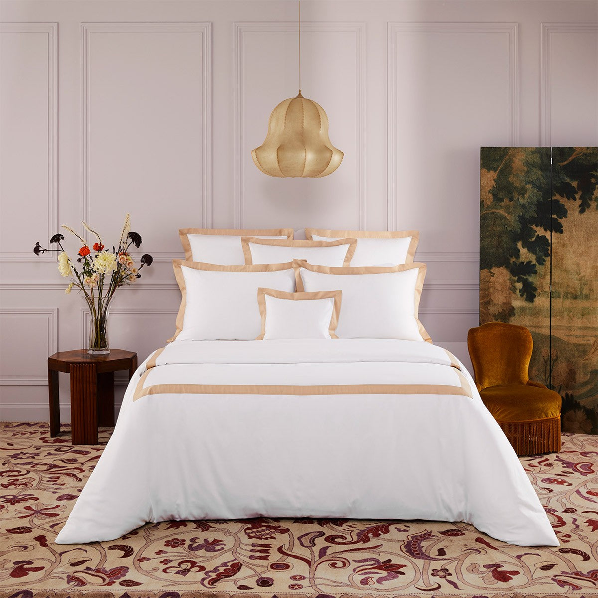 Yves Delorme Linea Pillowcase - Dune