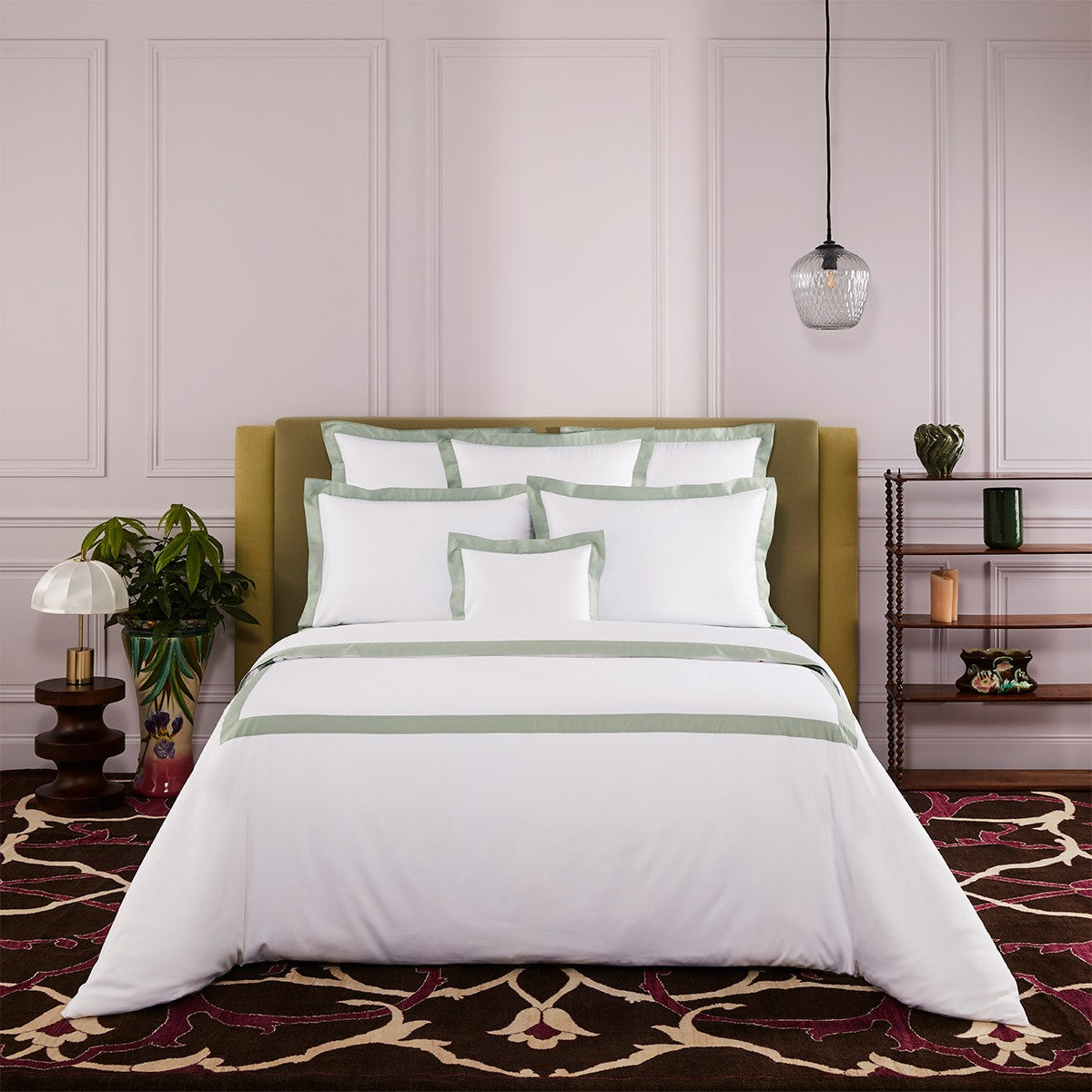 Yves Delorme Linea Duvet Cover - Veronese
