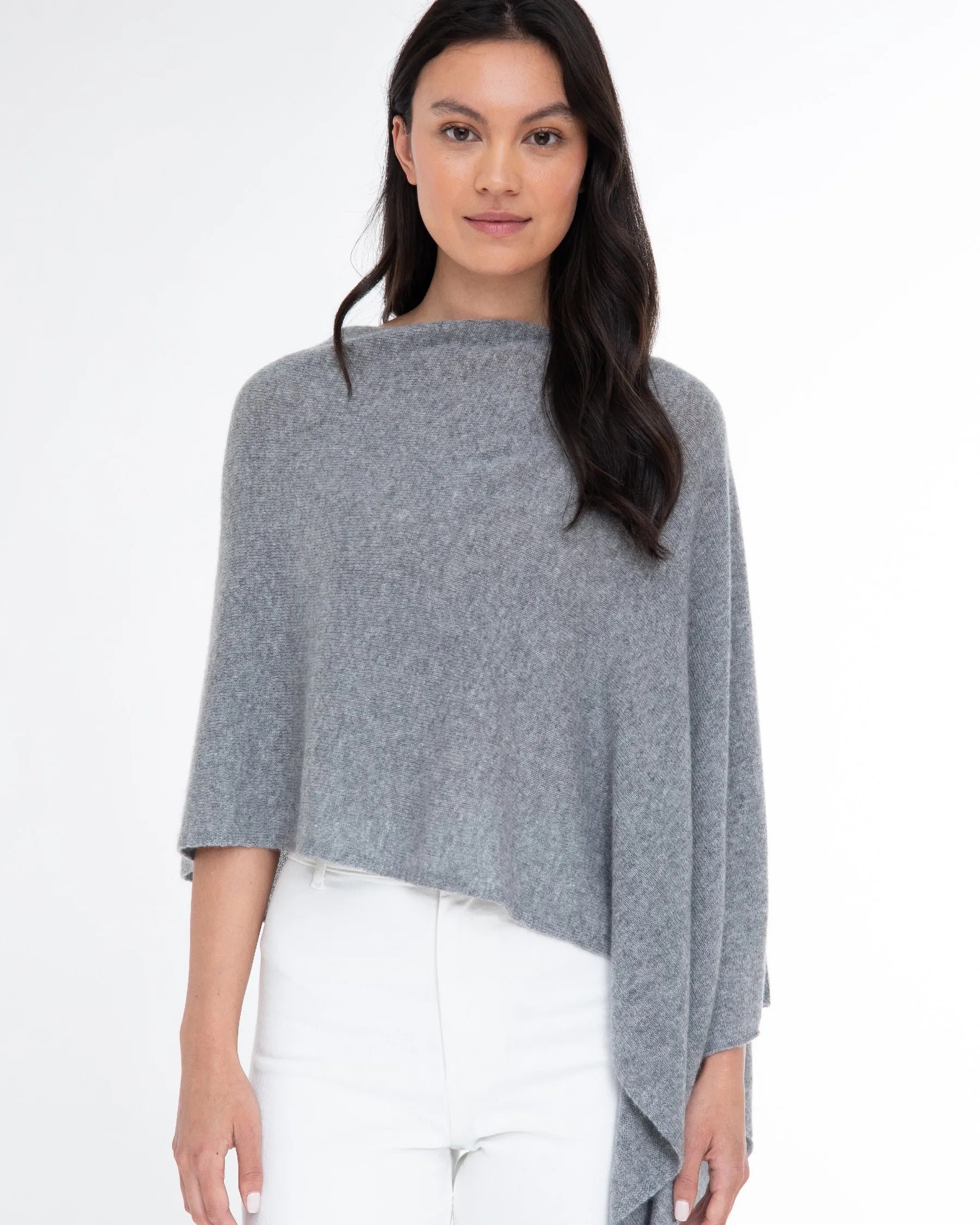Alashan Cashmere Topper - Flagstone