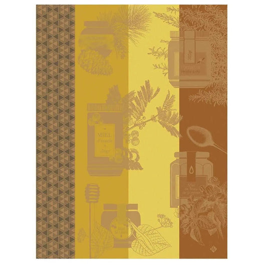 Le Jacquard Français Miel en Pot Tea Towel - Orange