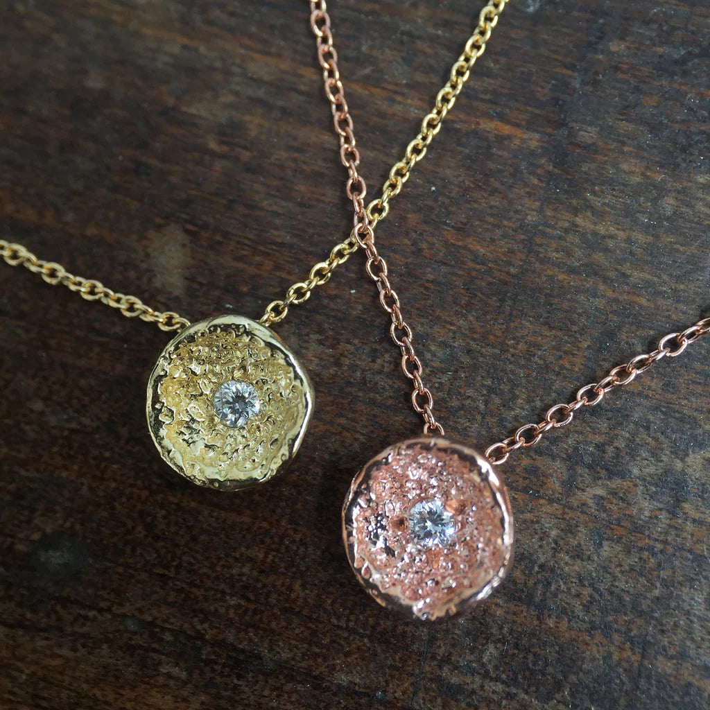 Moss Shell Necklace