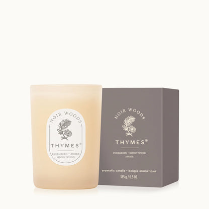 Thymes Noir Woods Candle 6.5oz