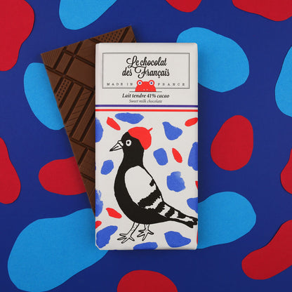Le Chocolat des Français Oiseau Chocolate Bar