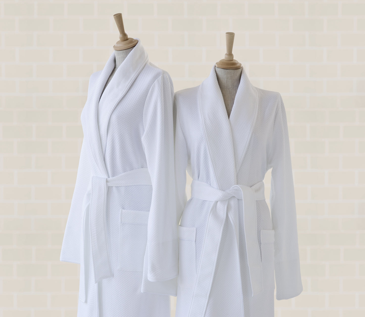 Pluto Sylvie Long Robe - White