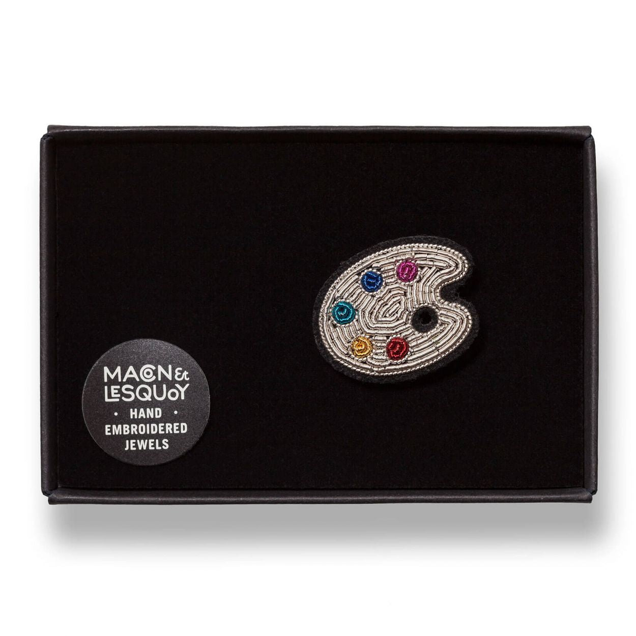 Macon & Lesquoy - Artist Pallet Brooch