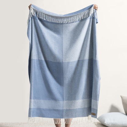 Hampton Plaid Herringbone Throw