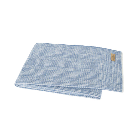Lands Downunder Chambray Sutton Plaid Throw