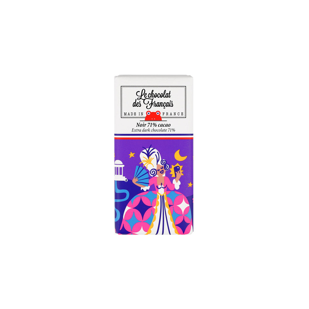 Le chocolat des Français Le Trianon Dark Chocolate Bar- La Petite Maison