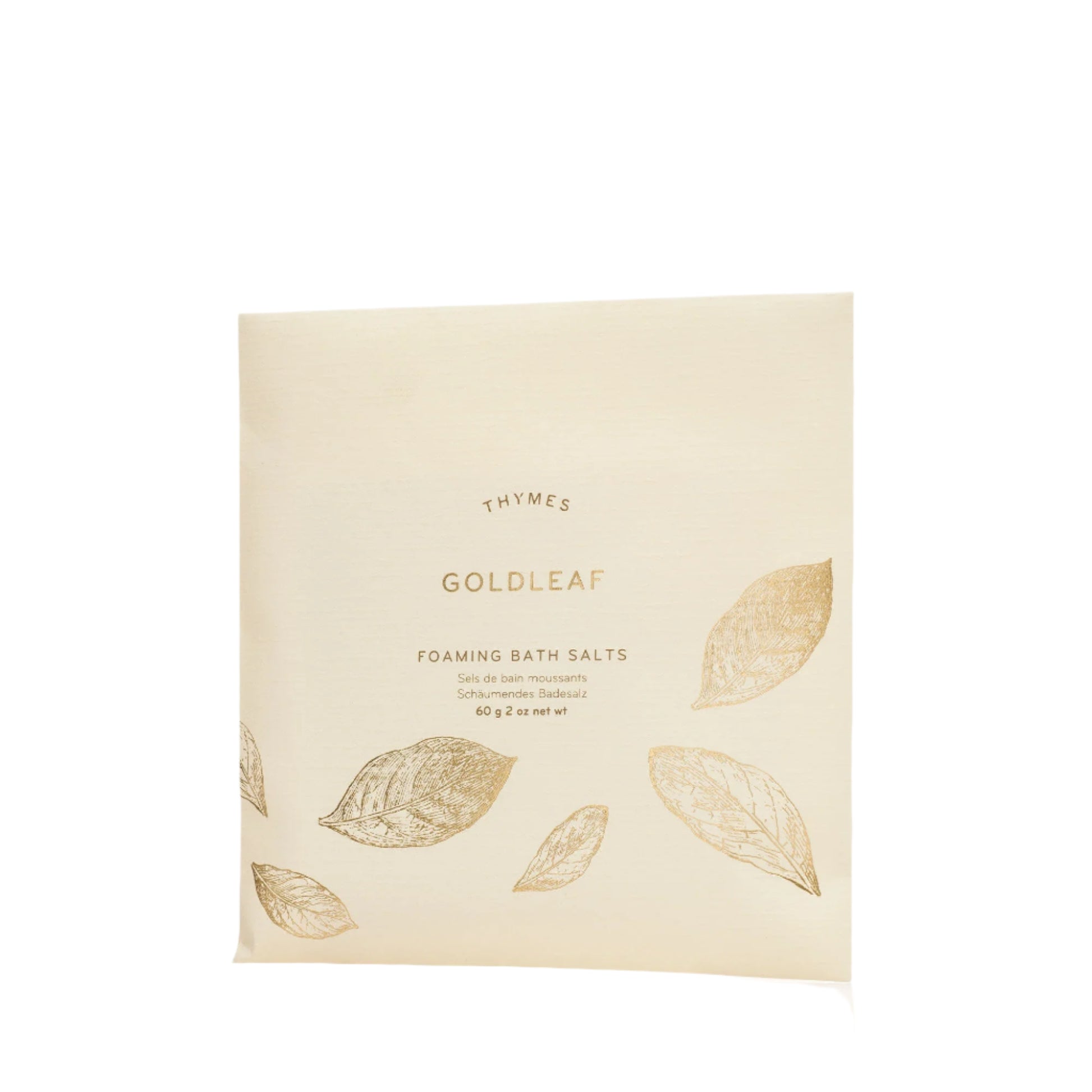 Thymes Goldleaf Foaming Bath Envelope