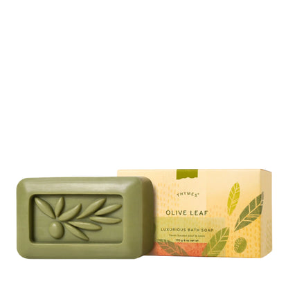 Thymes Olive Leaf Bar Soap - La Petite Maison
