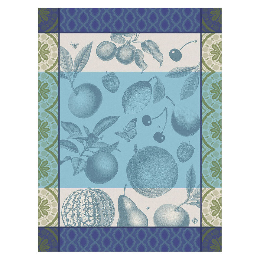 Le Jacquard Français Arriere-Pays Tea Towel - Blue