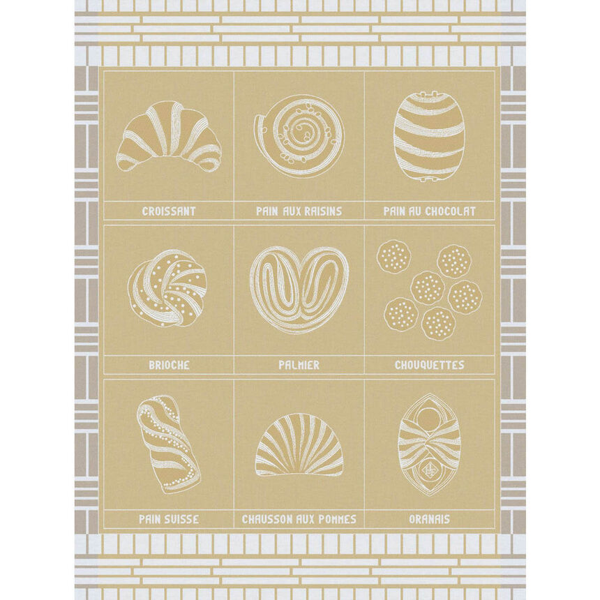 Le Jacquard Francais Haute Viennoiserie Teatowel