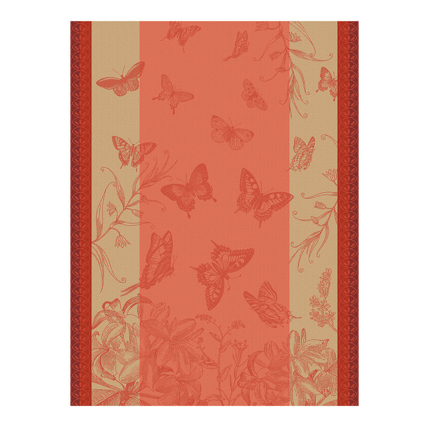 Le Jacquard Français Jardin Des Papillons Tea Towel