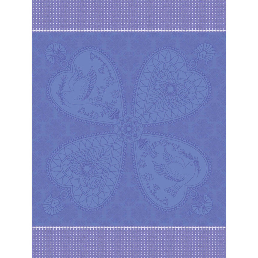 Peace and Love Tea Towel