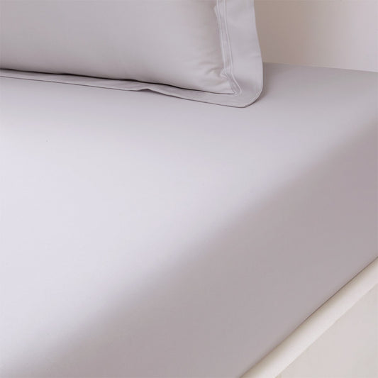 Yves Delorme Triomphe Fitted Sheet - Silver