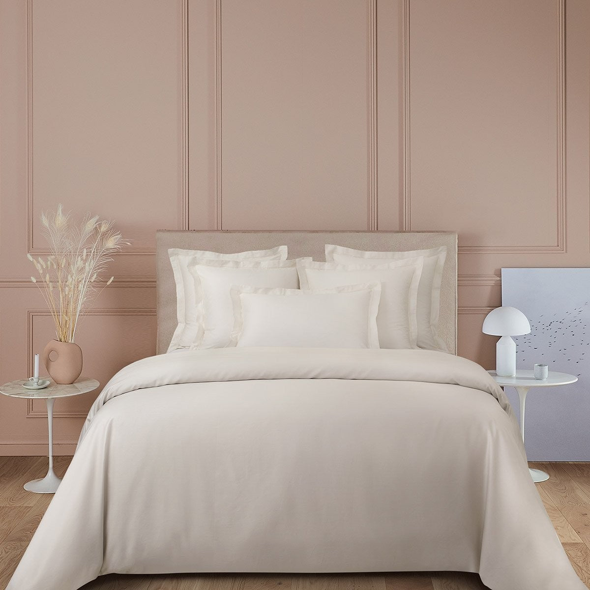 Yves Delorme Triomphe Duvet Cover - Nacre