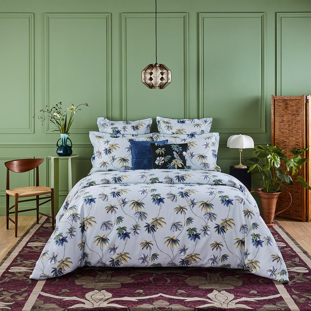 Yves Delorme Tropical Queen Coverlet