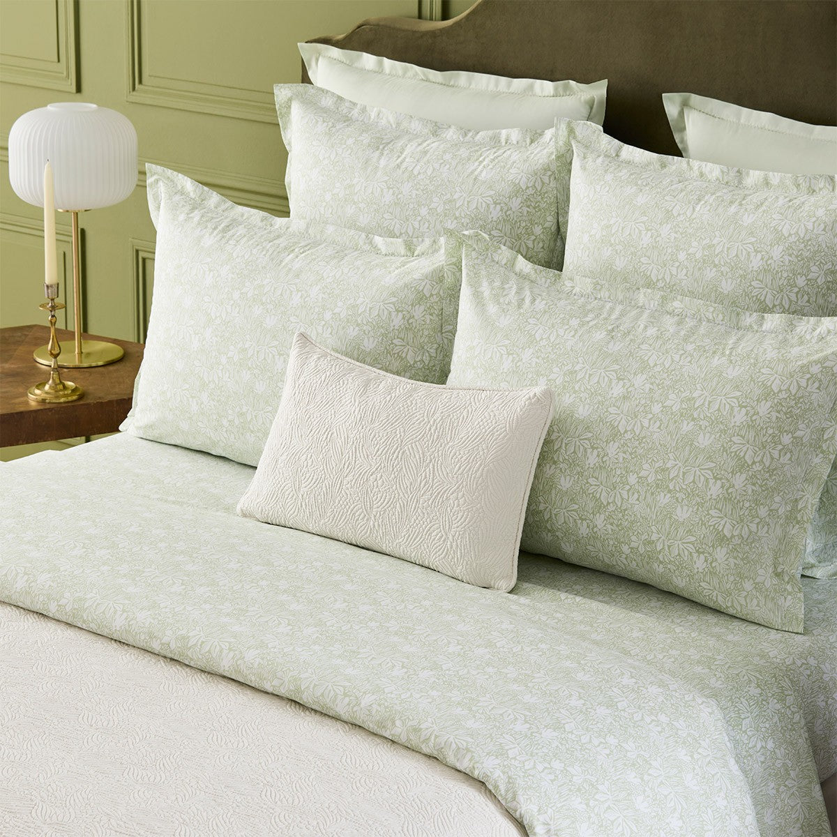 Yves Delorme Capri Duvet Cover - Amande