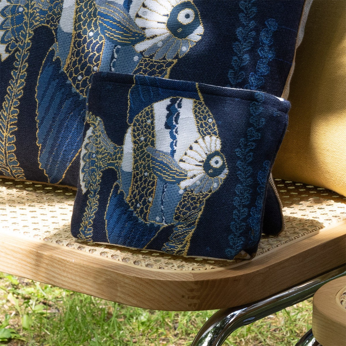Yves Delorme Ischia Tote - Marine