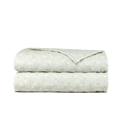 Yves Delorme Capri Quilted Coverlet - Amande