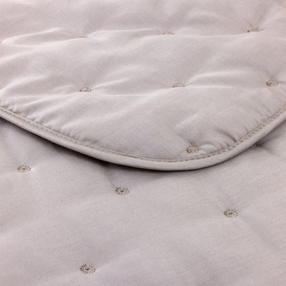 Yves Delorme Triomphe Quilted Coverlet - Loutre