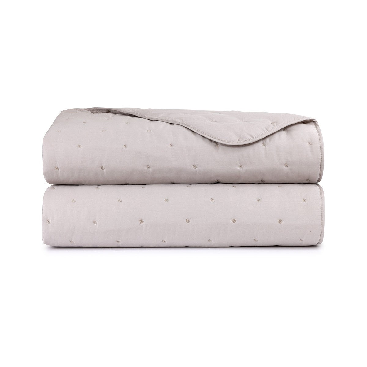 Yves Delorme Triomphe Quilted Coverlet - Loutre