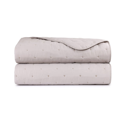 Yves Delorme Triomphe Quilted Coverlet - Loutre