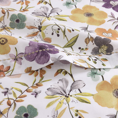 Yves Delorme Fleurs Flat Sheet
