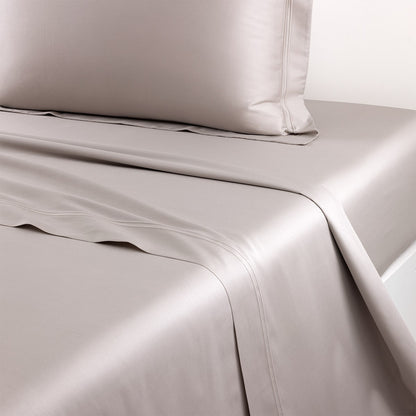 Yves Delorme Triomphe Flat Sheet - Loutre