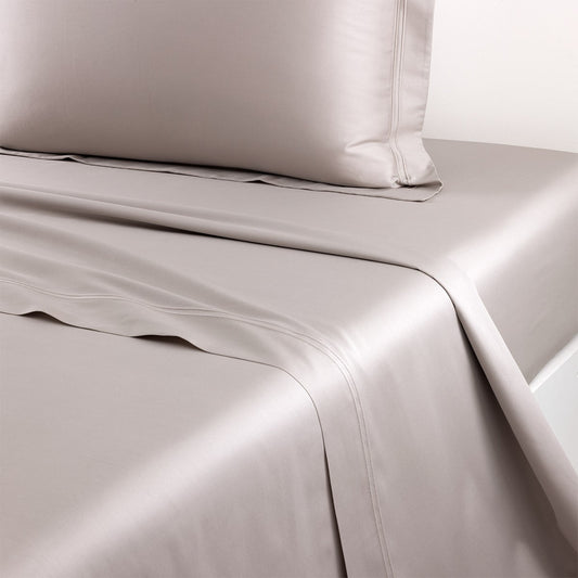 Yves Delorme Triomphe Flat Sheet - Loutre